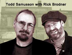 Portrait photo of Todd Samusson with Rick Brodner